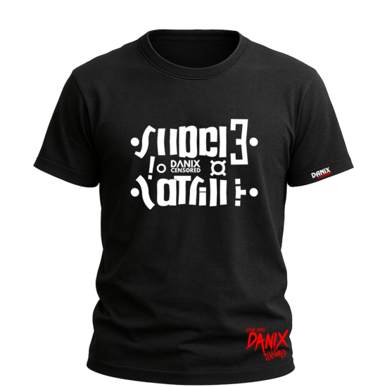 Tshirt Message Caché : CUNNI ? {DANIX CENSORED]